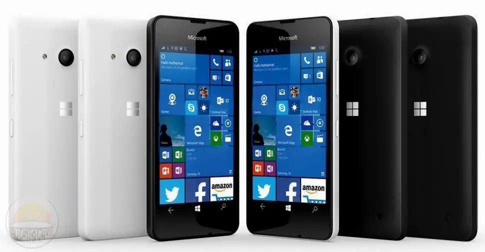 Microsoft Lumia 550 windows 10 OS