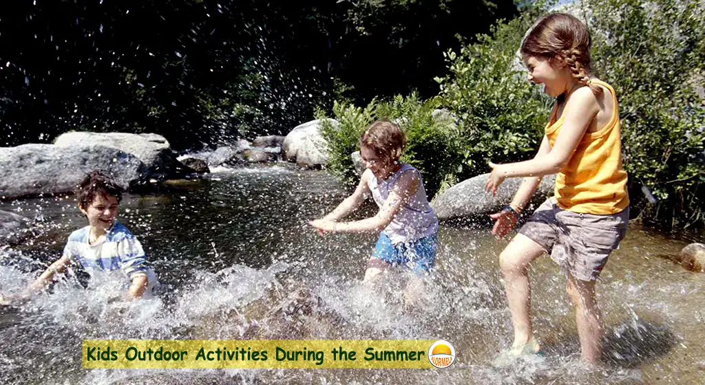 kids outdoor activities during the summer